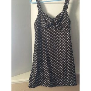 NWOT Emory park pink & white heart detailed dress